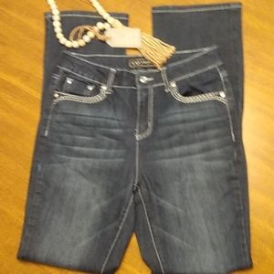 Cato's Slight Bootcut Jeans, Size 6